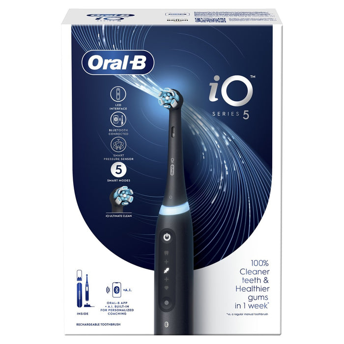 ORAL-B iO5, električna četkica za zube, mat crna