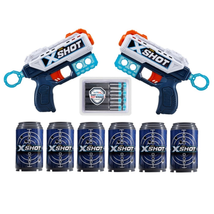 X-SHOT, puška, sa spužvastim mecima - Kickback , 2 kom