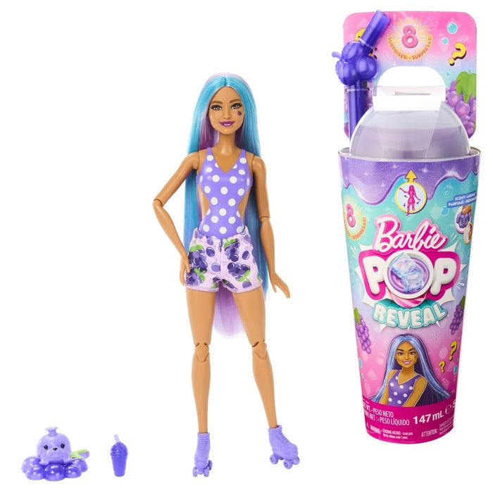 BARBIE Pop Reveal, lutka, grožđe