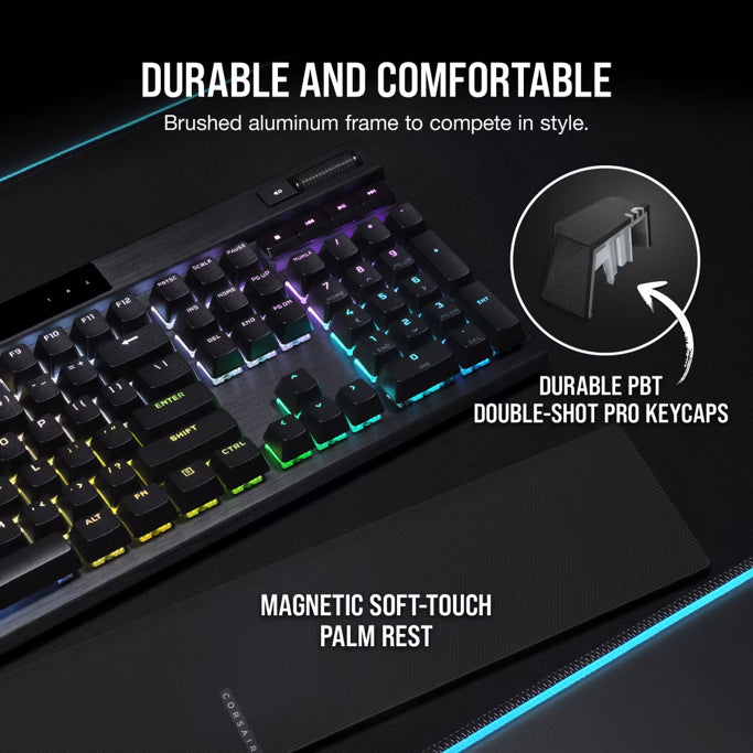 Corsair žična tipkovnica K70 RGB PRO, Gaming, Cherry MX Speed
