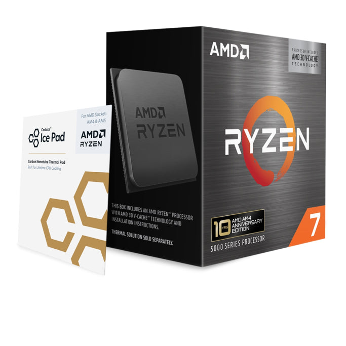 AMD Ryzen 7 5800X3D BOX 10th anniv, AM4