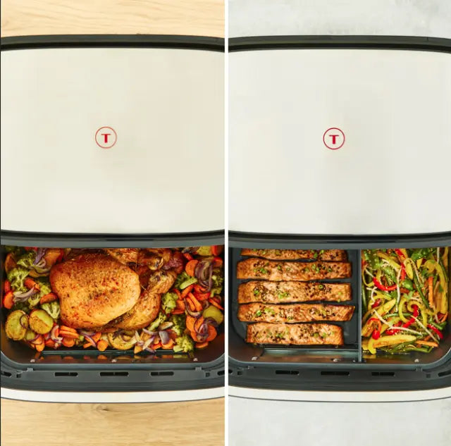 Friteza na vrući zrak Tefal EY922DE0, Dual Easy Fry Flex