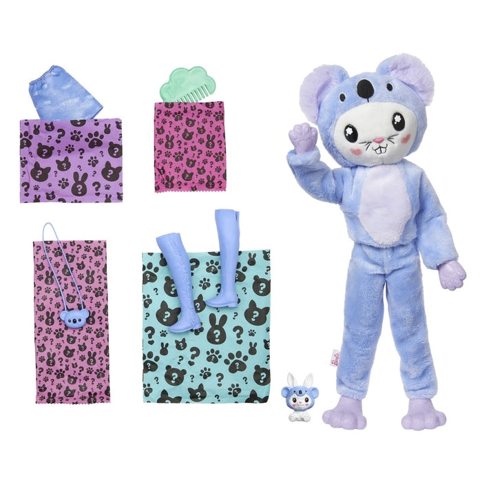 BARBIE Cutie Reveal, lutka, zec i koala