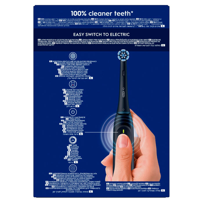 ORAL-B iO2 Duo, električna četkica za zube, crna i zelena