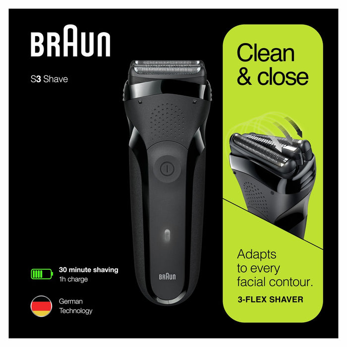 BRAUN SERIJA 3 300 BLK, brijaći aparat