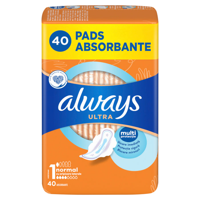 ALWAYS Ultra Day Normal, higijenski ulošci, 40 kom