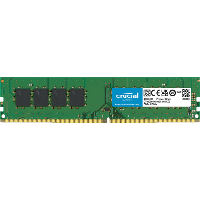DDR4 16GB (1x16) Crucial 3200MHz, CL22, CT16G4DFRA32A