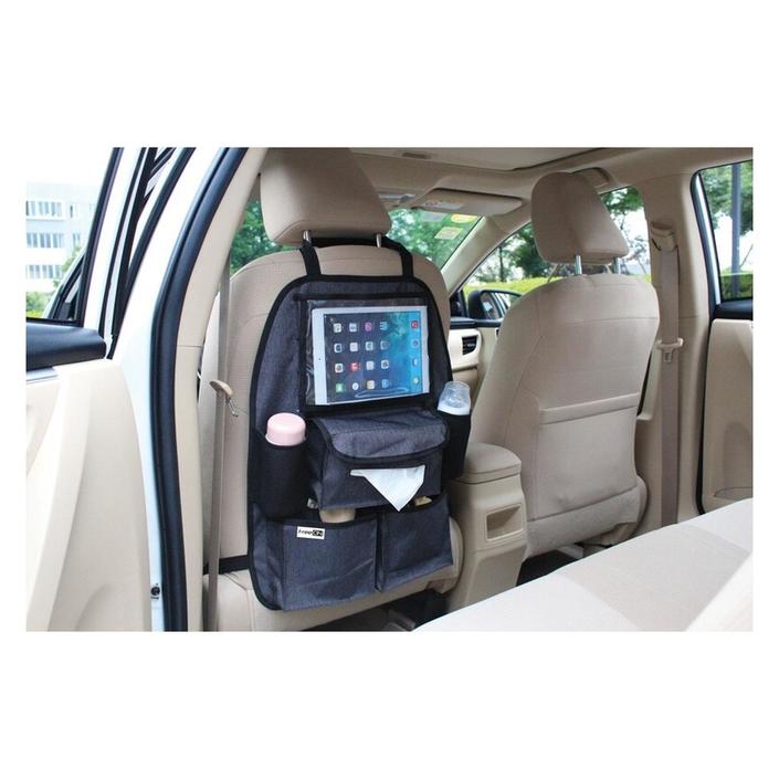 FREEON zaštita za vozačevo sjedalo DeLuxe i organizator za sjedalo automobila black 64043