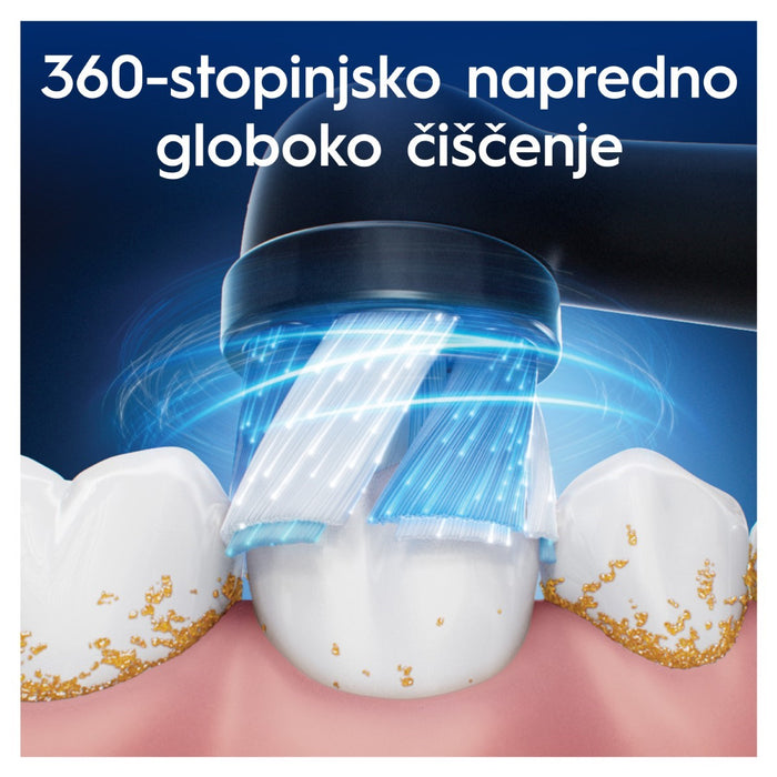 ORAL-B iO Ultimate Clean, zamjenske glave za četkicu, crna, 4 kom