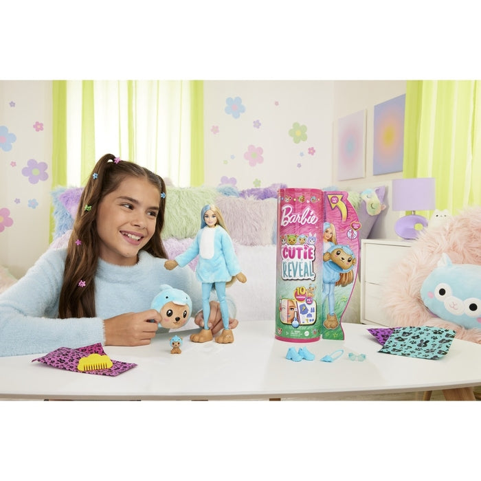 BARBIE Cutie Reveal životinje 2u1, lutka