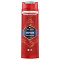 OLD SPICE Captain, gel za tuširanje i šampon, 400 ml