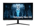 SAMSUNG 32" Odyssey Neo G8 Gaming Monitor LS32BG850NPXEN, VA 4K UHD, 240Hz, 1ms, FreeSync Pro, nVidia G-Sync, DP, 2x HDMI, USB Hub, Pivot, Zakrivljen