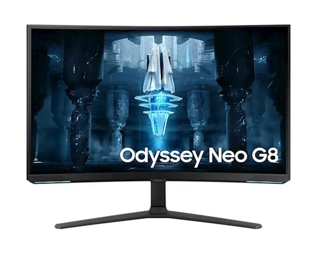SAMSUNG 32" Odyssey Neo G8 Gaming Monitor LS32BG850NPXEN, VA 4K UHD, 240Hz, 1ms, FreeSync Pro, nVidia G-Sync, DP, 2x HDMI, USB Hub, Pivot, Zakrivljen