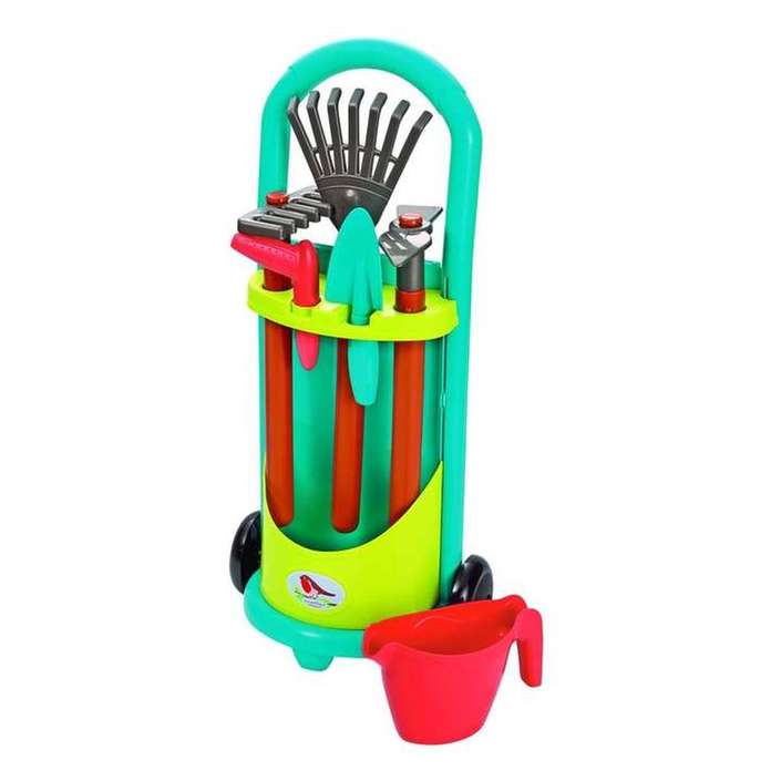 ECOIFFIER kolica i set vrtnog alata 4339