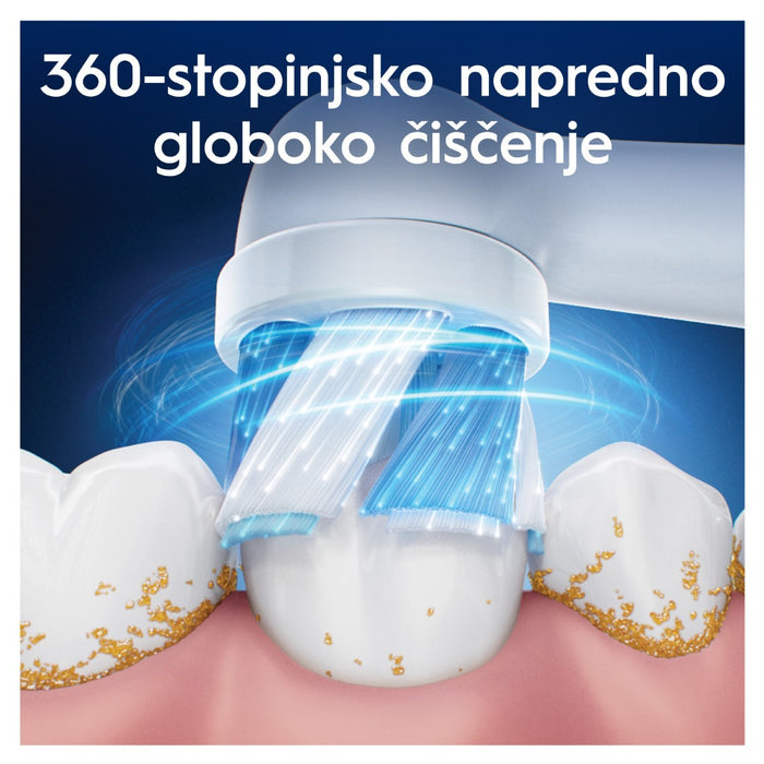 ORAL-B iO Ultimate Clean, zamjenske glave za četkicu, bijela, 4 kom