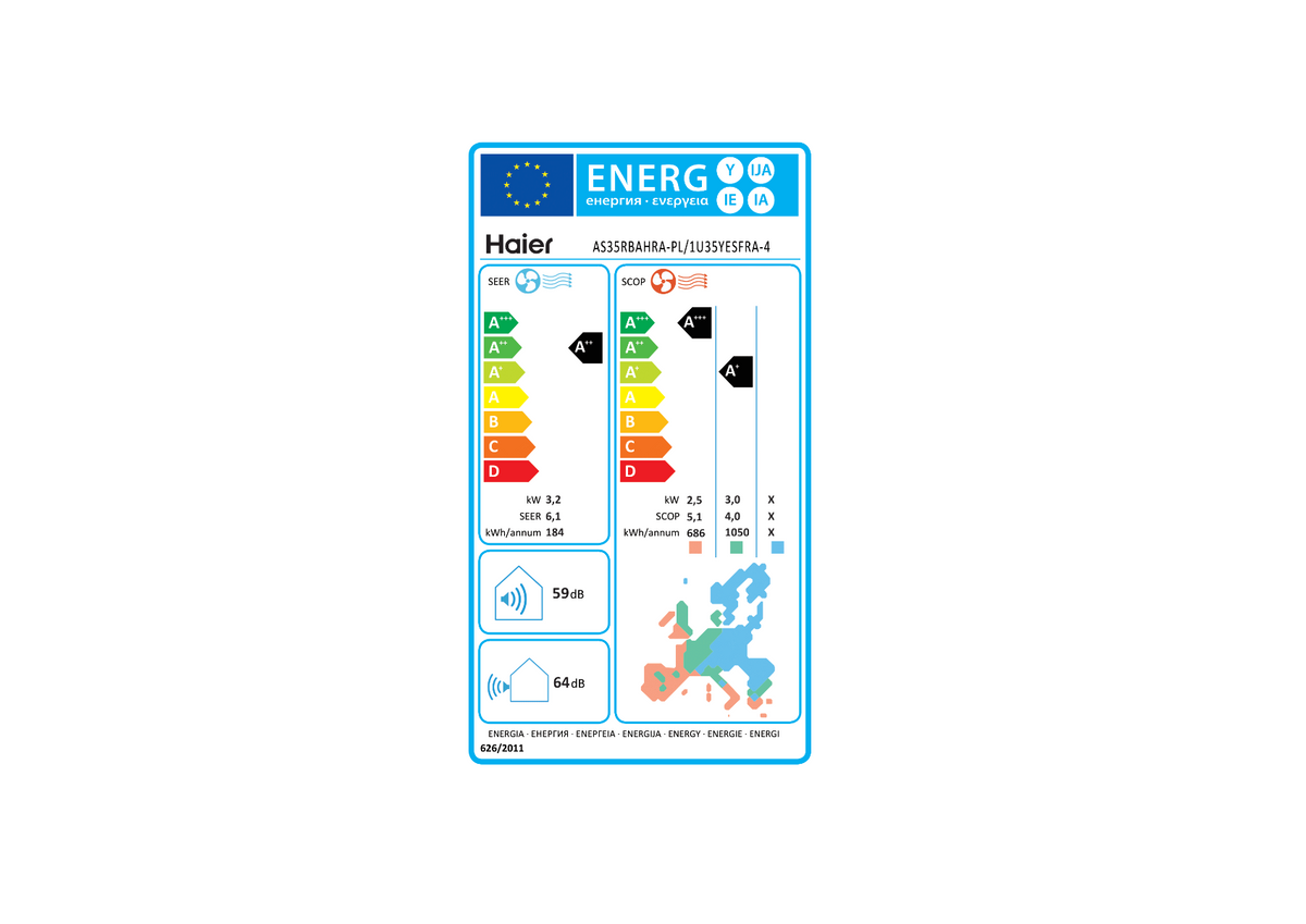 Klima uređaj 3,5kW Haier Revive Plus