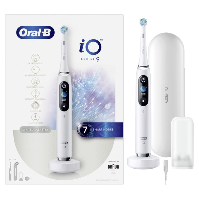 ORAL-B iO 9, električna četkica za zube, bijela