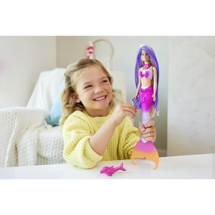 BARBIE, lutka, sirena s promjenom boje