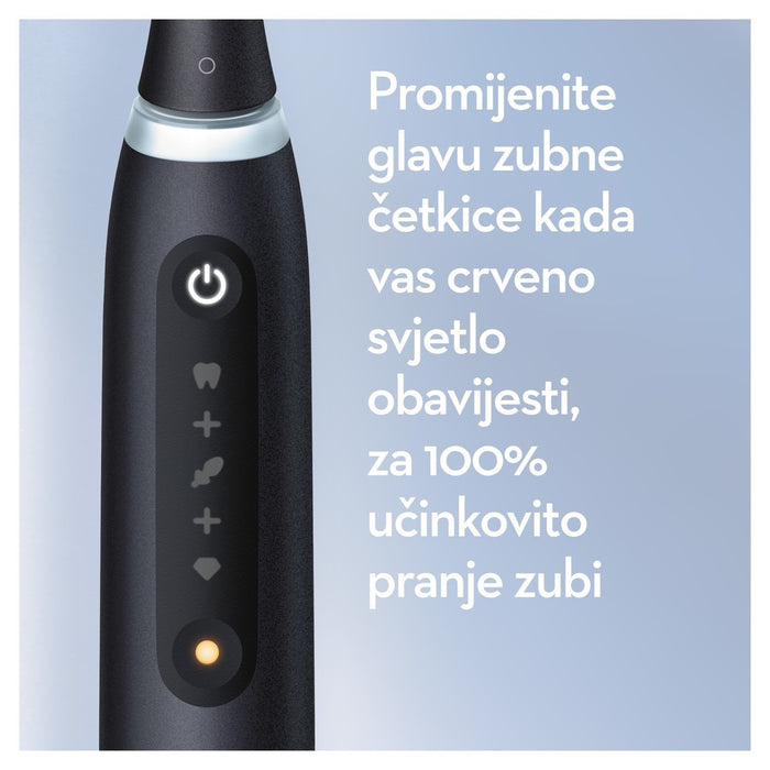 ORAL-B iO5, električna četkica za zube, mat crna