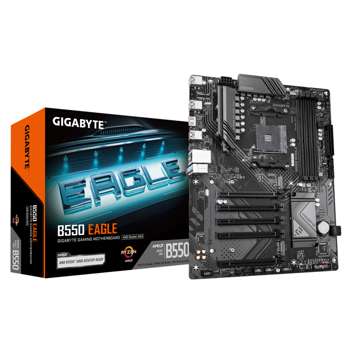 Gigabyte B550 Eagle, AMD B550, AM4, DDR4, ATX