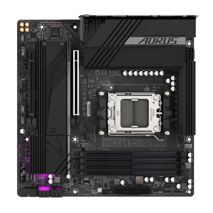 Gigabyte B650M Aorus Elite, AMD B650, AM5, DDR5, mATX
