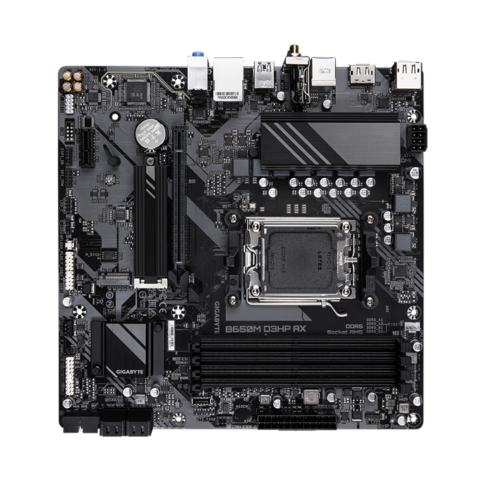 Gigabyte B650M D3HP AX, WIFI, AMD B650, AM5, DDR5, mATX