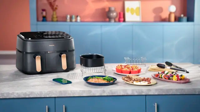 Friteza na vrući zrak Philips NA352/00 Airfryer Dual Basket