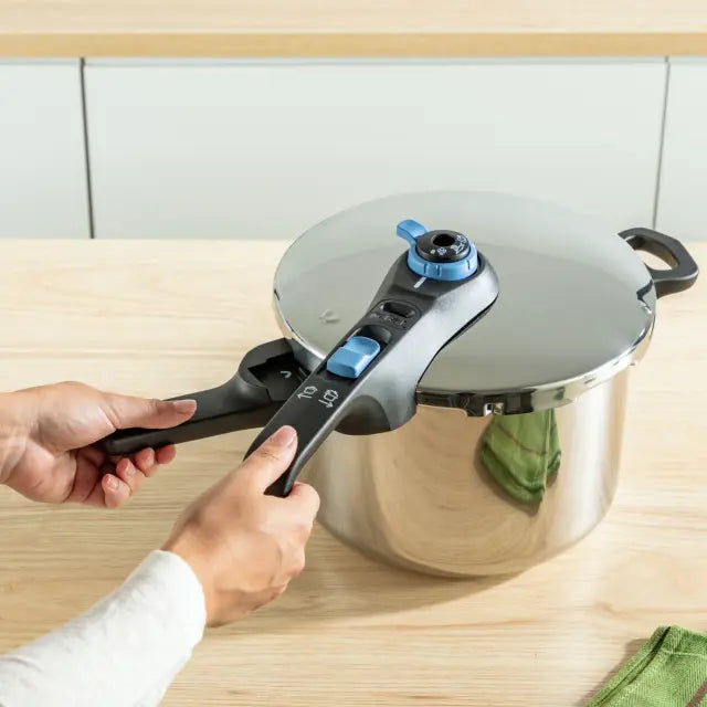 Express lonac Tefal P2584301 Secure Trendy Aqua Blue 4L+6L SET