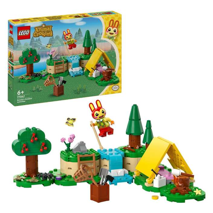 LEGO ANIMAL CROSSING 77047 Bunnie uživa u prirodi