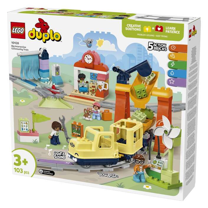 LEGO® DUPLO® 10428 Veliki interaktivni gradski vlak