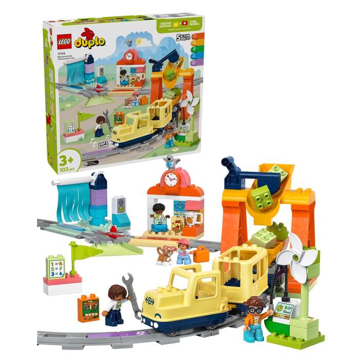 LEGO® DUPLO® 10428 Veliki interaktivni gradski vlak