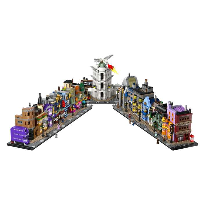 LEGO® HARRY POTTER™ 76444 Zakutna ulica™ s čarobnjačkim trgovinama