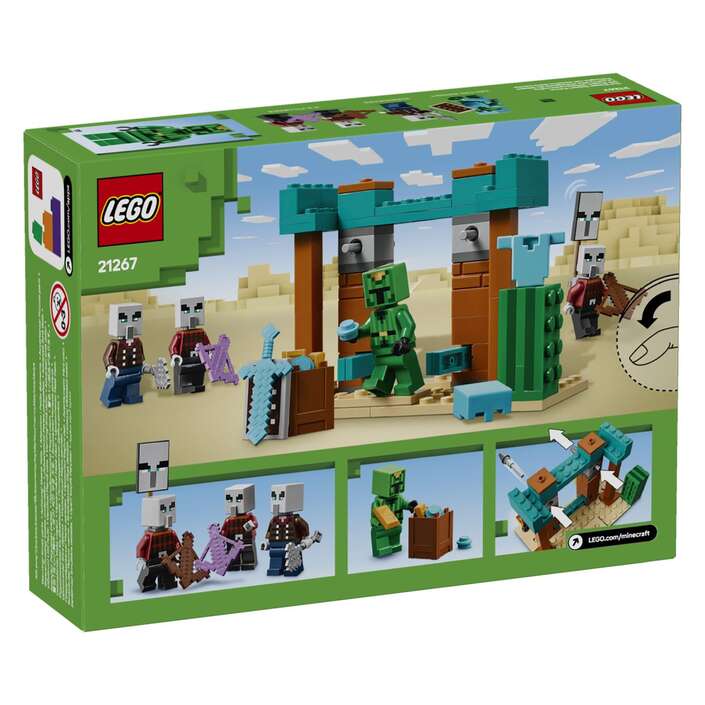 LEGO® MINECRAFT® 21267 Illageri u pustinjskoj patroli