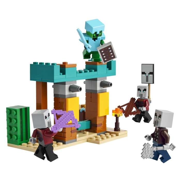 LEGO® MINECRAFT® 21267 Illageri u pustinjskoj patroli