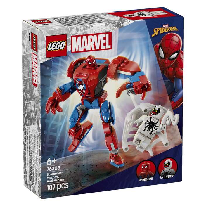 LEGO® SUPER HEROES 76308 Mehanički Spider-Man protiv Anti-Venoma