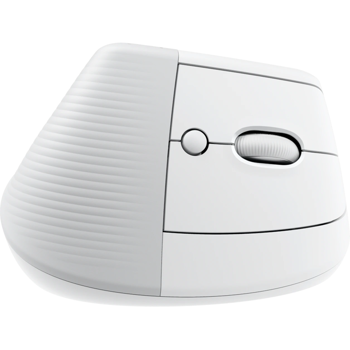 Logitech bežični miš Lift, Ergonomski, White, 910-006496