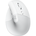 Logitech bežični miš Lift, Ergonomski, White, 910-006496