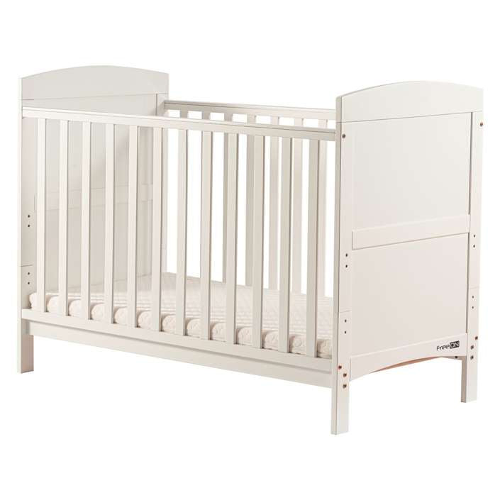 FREEON dječji krevet 120x60 cm Lory drveni white 49157