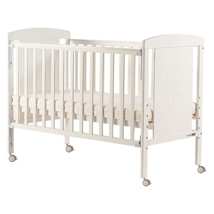 FREEON dječji krevet 120x60 cm Mia drveni white 49171