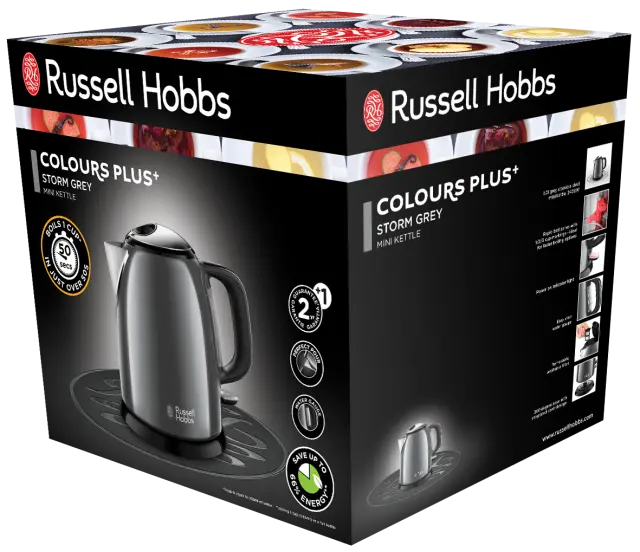 Kuhalo za vodu Russell Hobbs 24993-70 Colours Plus Mini Grey