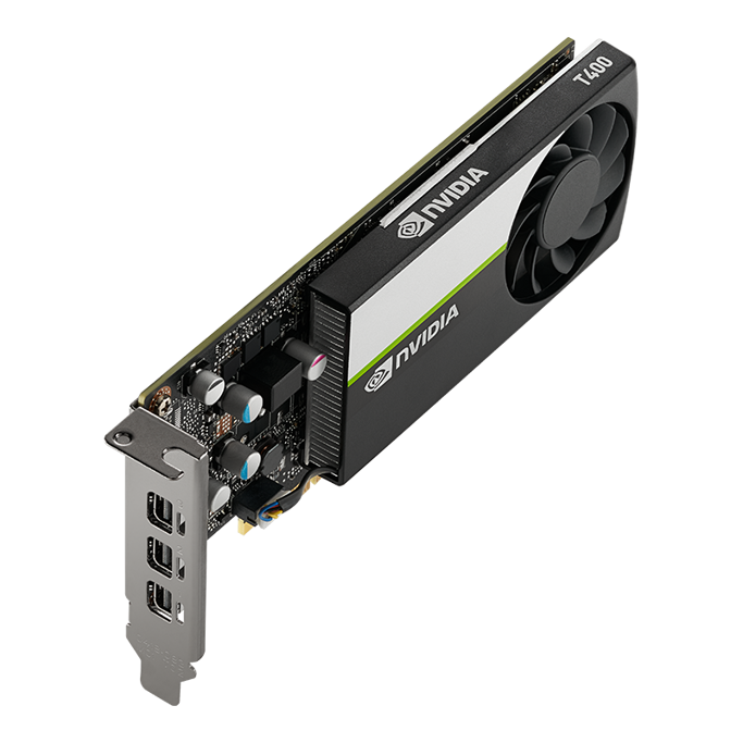 PNY Quadro T400, 4GB GDDR6, Low-profile, NVIDIA, VCNT400-4GB-SB
