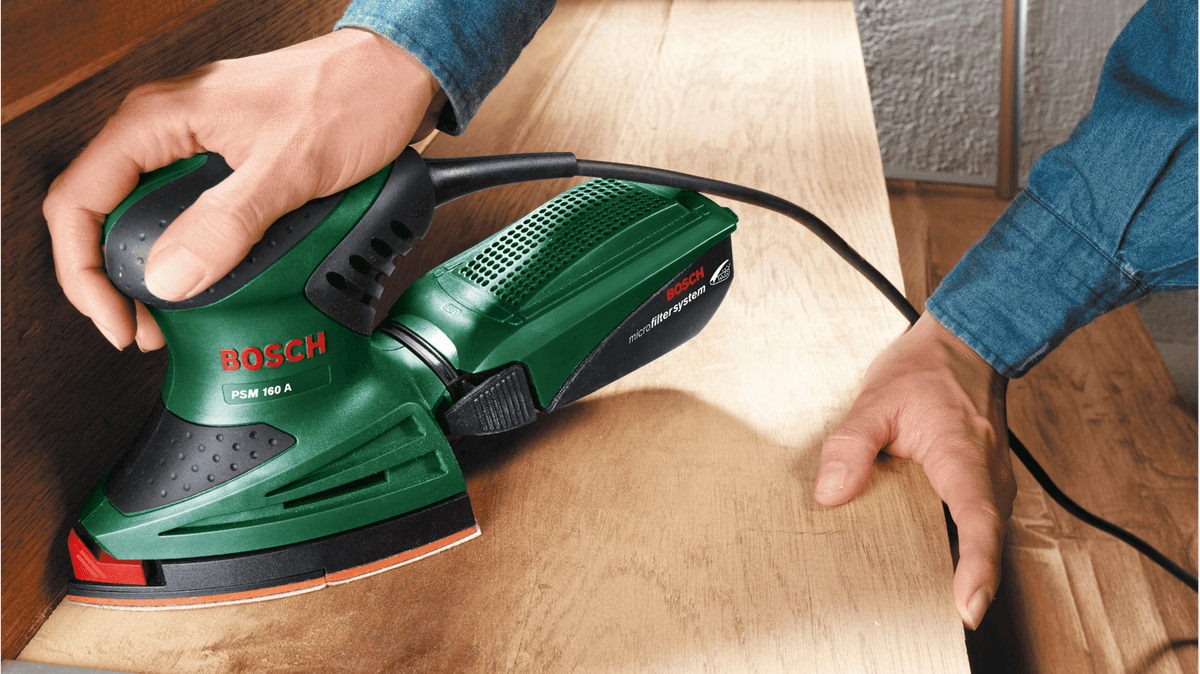 Vibracijska brusilica BOSCH PSM 160 A + ACE