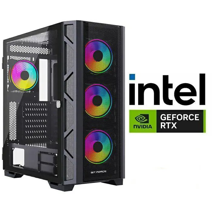 Gamer Hurricane, Intel Core i7 14700F up to 5.4GHz, Vodeno hlađenje, 32GB DDR4, 1TB NVMe SSD, NVIDIA GeForce RTX5060 8GB, No ODD, 5 god jamstvo