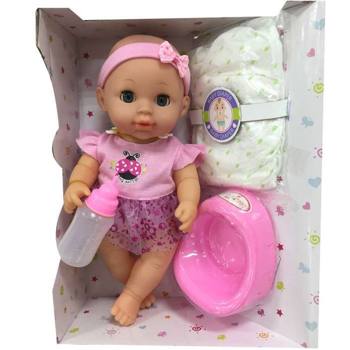 RL beba s kahlicom i pelenom, 30 cm 8123