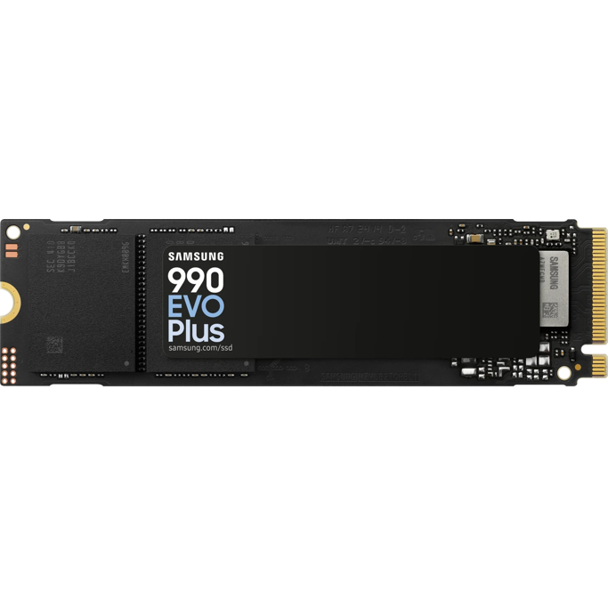 Samsung SSD 1TB 990 EVO PLUS M.2, PCI-e 5.0 x2 NVMe, MZ-V9S1T0BW