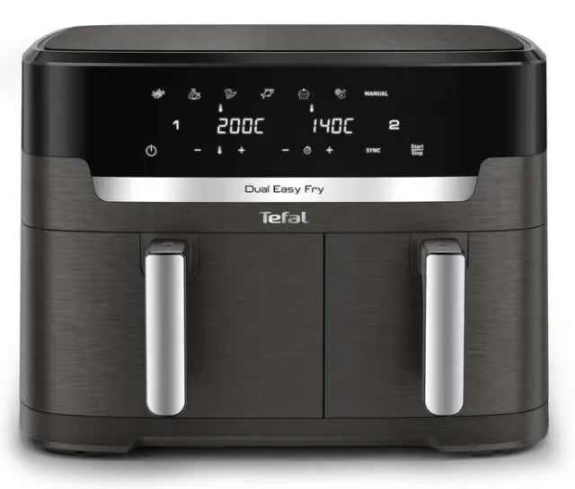 Friteza na vrući zrak Tefal EY942HE0 Dual Easy Fry Coal