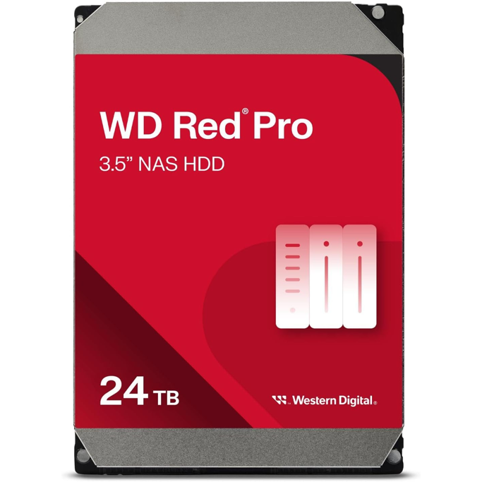 WD 24TB 3.5", 7200rpm, 512MB, Red Pro, WD240KFGX