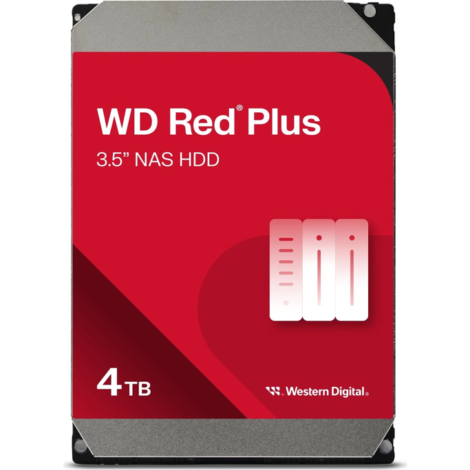 WD 4TB 3.5", 5400rpm, 256MB, Red Plus, WD40EFPX