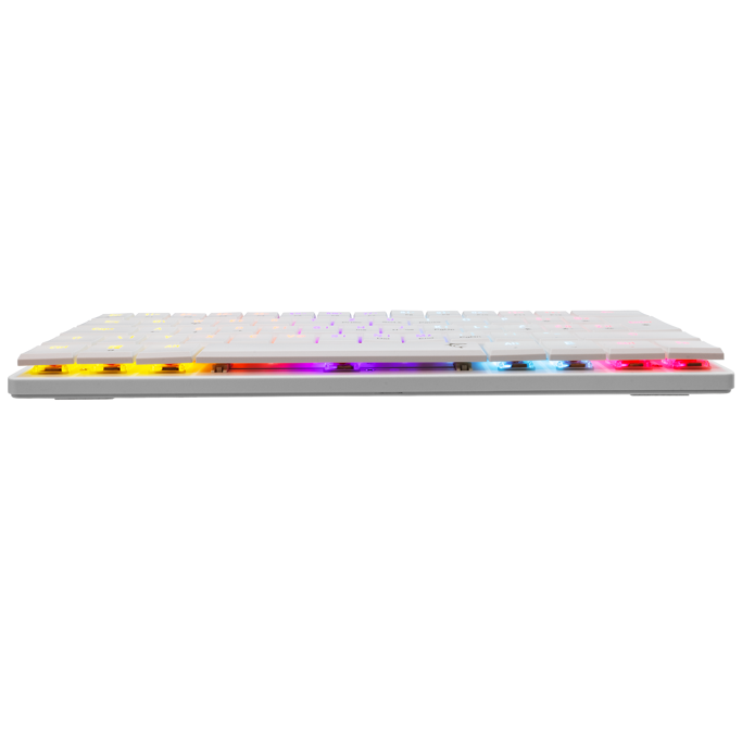 White Shark mehanička tipkovnica GK-006211 NAGAMAKI / US-RED.SW, USB, red switch, bijela