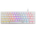 White Shark mehanička tipkovnica GK-006211 NAGAMAKI / US-RED.SW, USB, red switch, bijela
